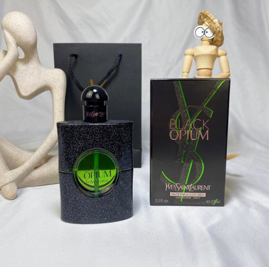 Authentic BLACK OPIUM EAU DE PARFUM Illicit Green