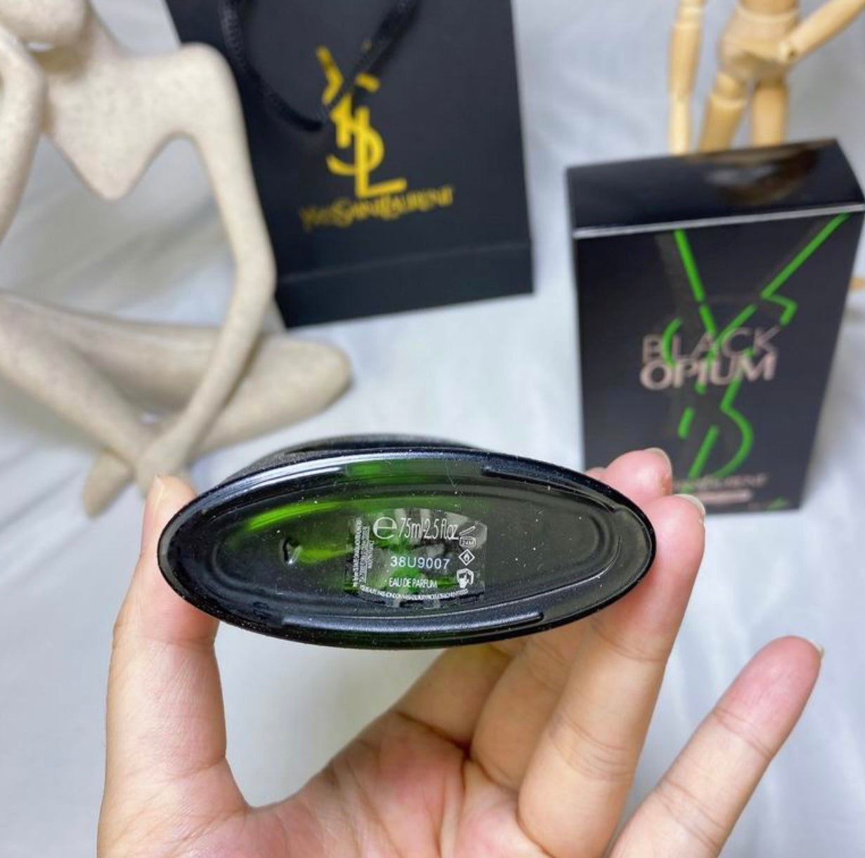 Authentic BLACK OPIUM EAU DE PARFUM Illicit Green
