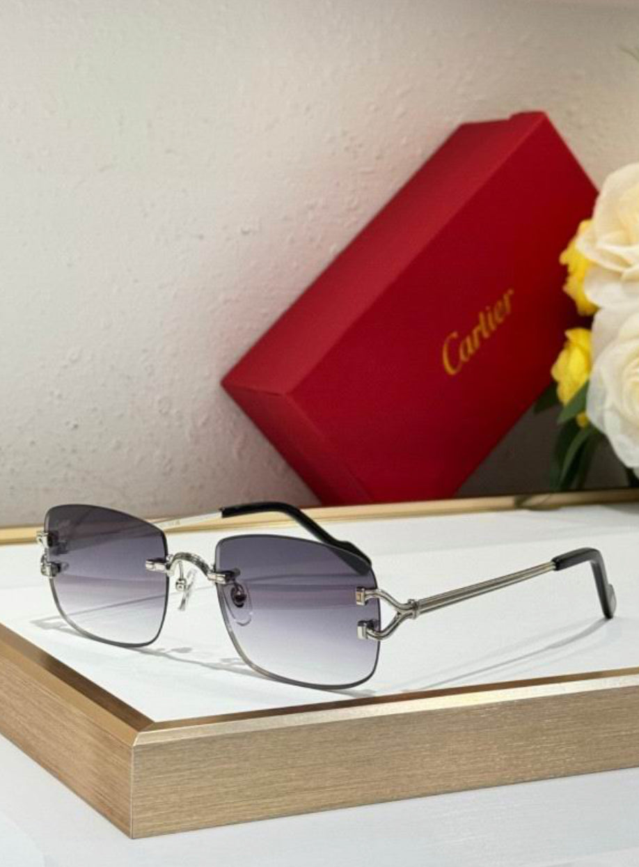 Authentic Cartier SUNGLASSES, CLASS C DE CARTIER MOTIF
