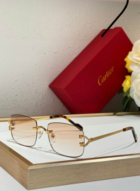 Authentic Cartier SUNGLASSES, CLASS C DE CARTIER MOTIF