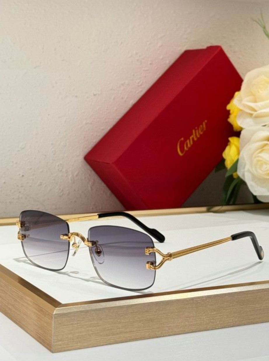Authentic Cartier SUNGLASSES, CLASS C DE CARTIER MOTIF