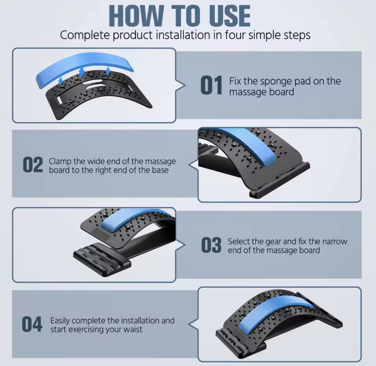 Back Stretcher / Massager