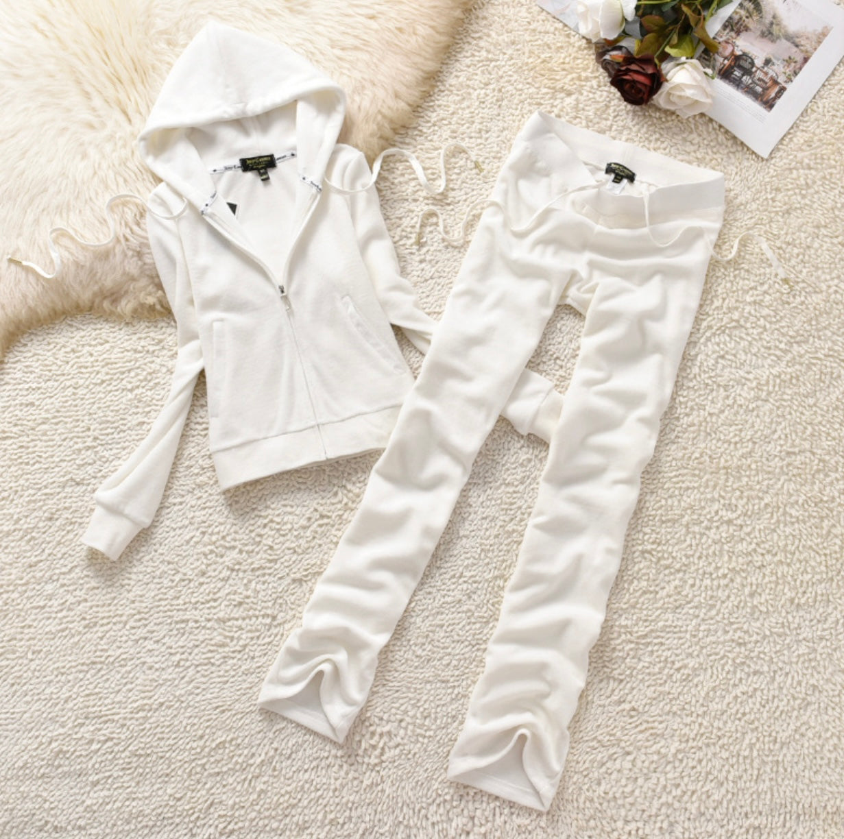 Authentic Juicy Couture OG Big Bling Velour Track suits