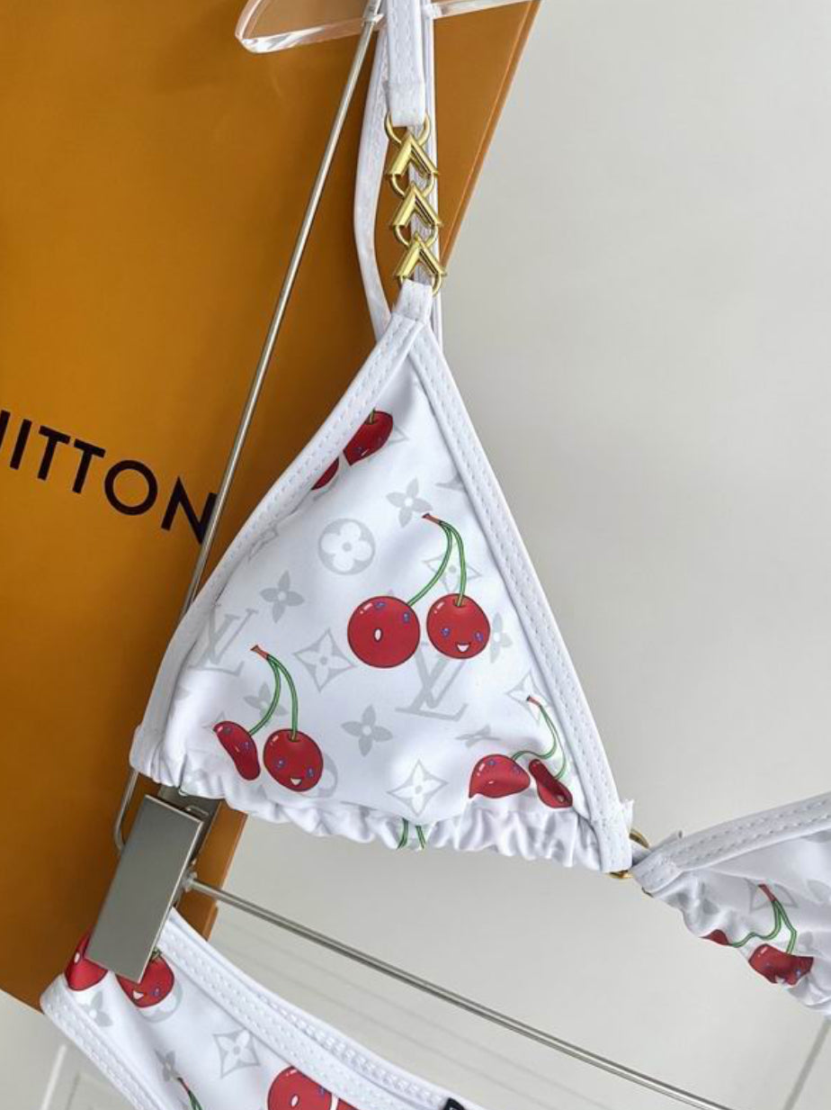 Louis Vuitton LV x TM Cherry Bikini Set