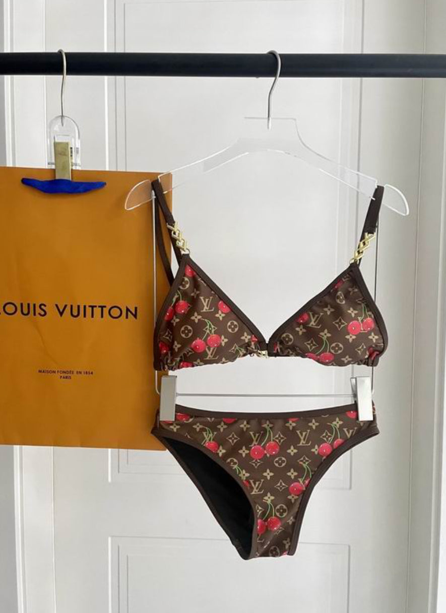 Louis Vuitton LV x TM Cherry Bikini Set