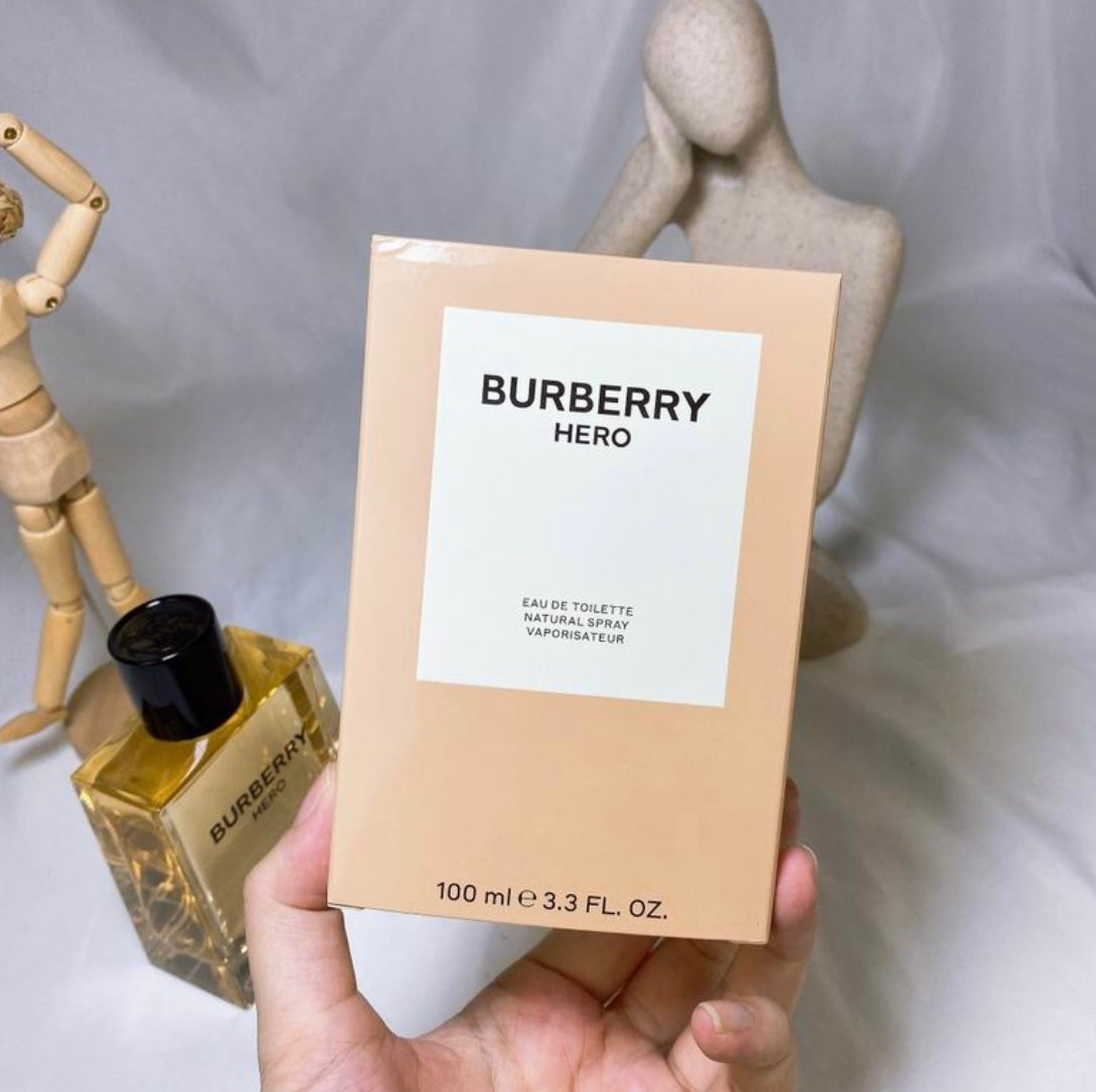 Authentic BURBERRY HERO Eau De Toilet Natural Spray Vaporizer