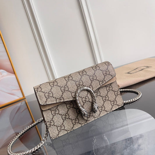 Authentic Gucci Dionysus mini bag (GG Supreme)