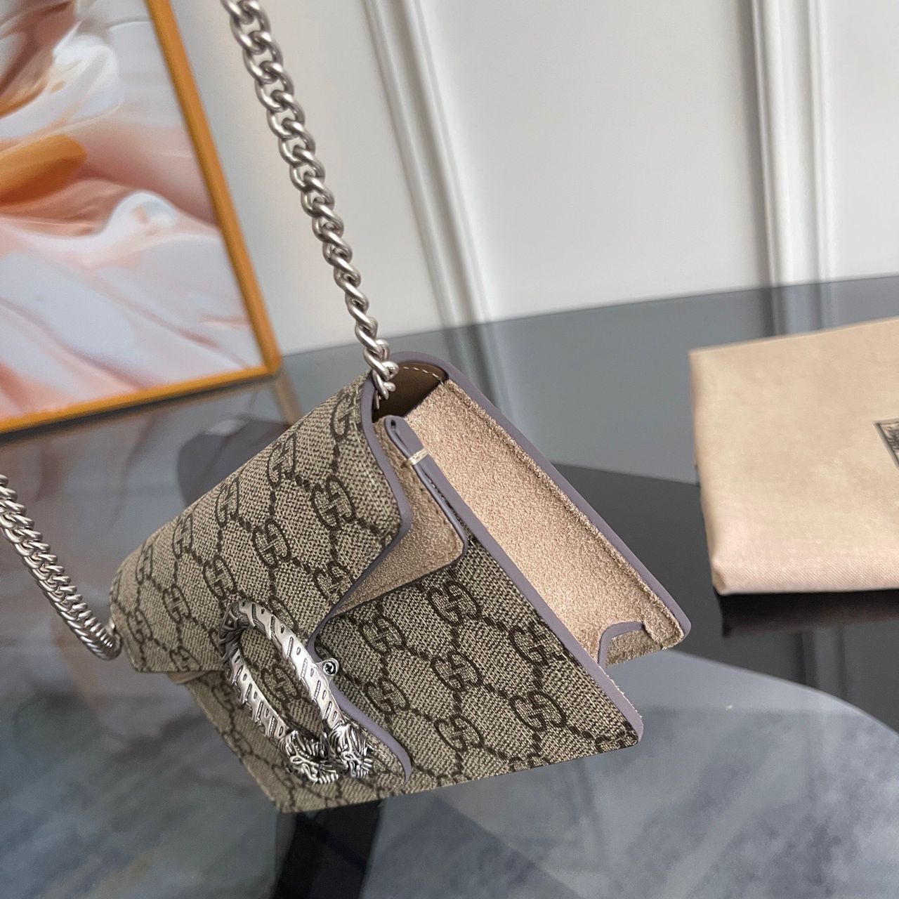 Authentic Gucci Dionysus mini bag (GG Supreme)