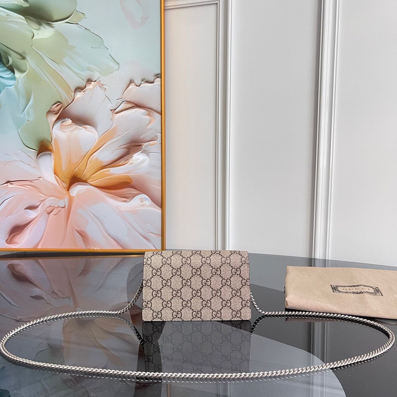 Authentic Gucci Dionysus mini bag (GG Supreme)