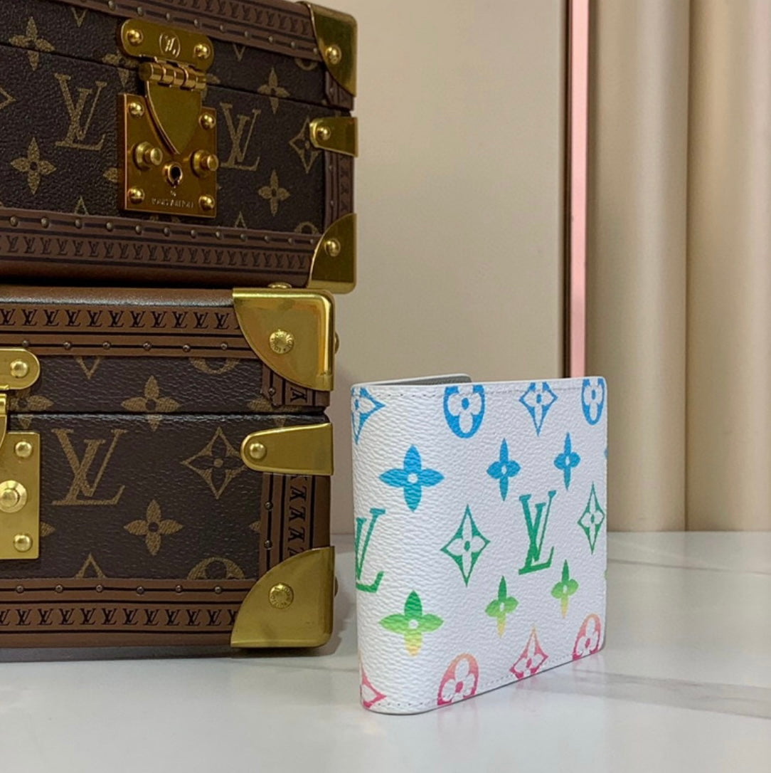 Authentic Louis Vuitton Multiple Wallet (Colourful Patterns)