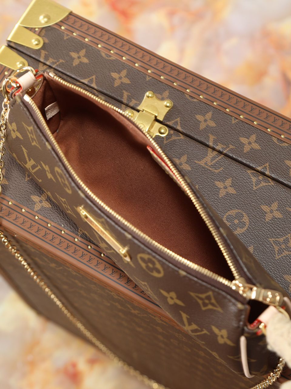 Authentic Louis Vuitton Pochette Eva